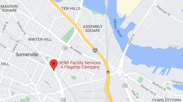 DENS Facility Services Boston Map